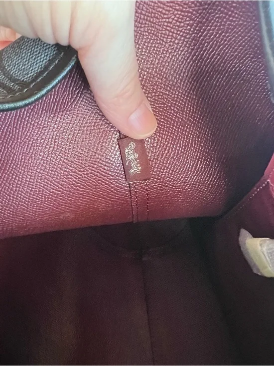 COACH City Tote Silver/Graphite/Black AUTHENTIC NWT - Picture 9 of 9